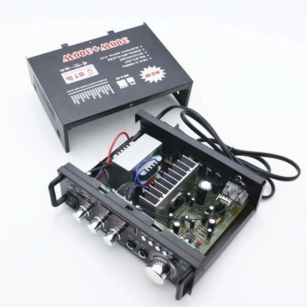 Home Amplifiers Audio 600w Bluetooth-compatible Subwoofer Theater Sound System Amplifier Mini Amplifier Professional RC Control