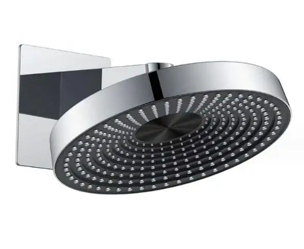 2 Way Built in Wall Concealed Mount Chrome Plated Brass Rainfall High Pressure Douche Square Thermostatic Shower Set