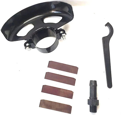 Grinders for Removing Surface Rust From the Bottom of a Chevelle Floor Pan and Frame With Assorted Wire Brush, Abrasive Wheel