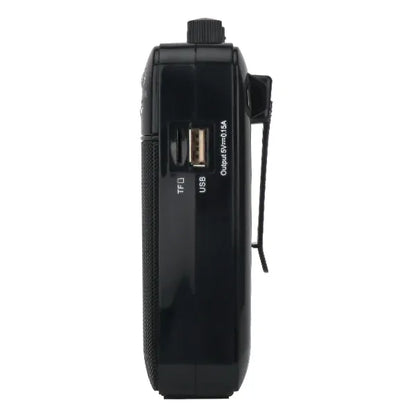 Retekess TR619 Megaphone Portable 3W FM Recording Voice Amplifier Teacher Microphone Speaker Mp3 Player FM Radio for Tour Guide