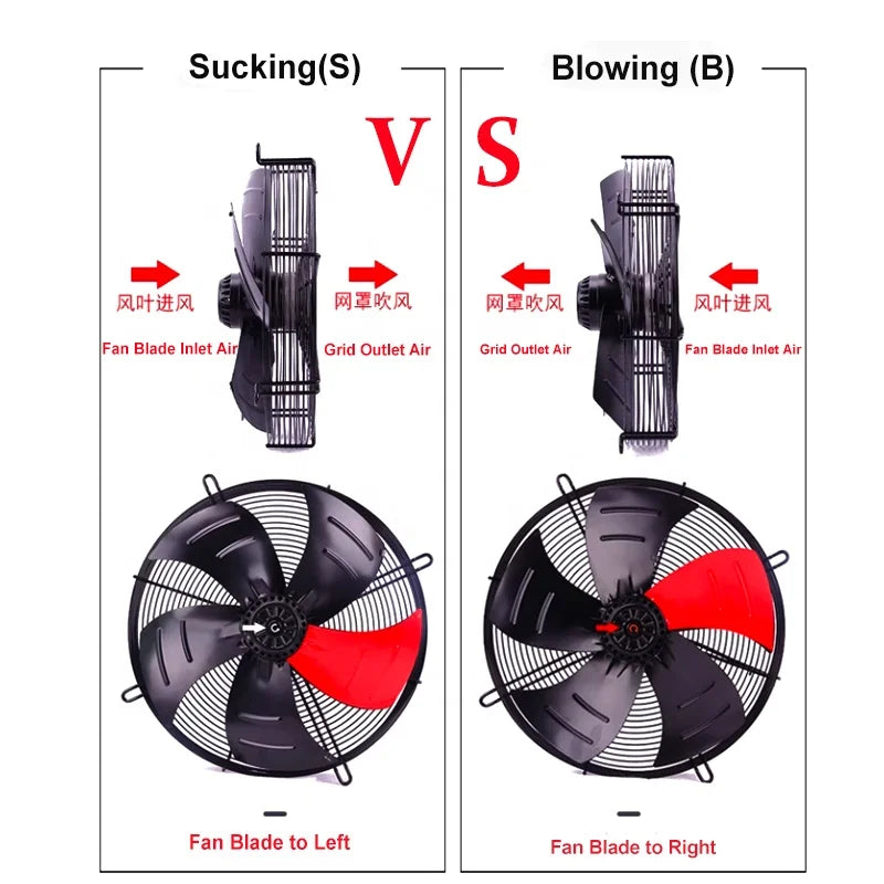 YWF4D-600S-137/70-G Electric External Rotor Axial Fan Motor with Ball Bearing for Condensing Unit OEM Customizable