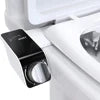 Ultra Slim Dual Nozzle Bidet Seat Sprayer Non-Electric Retractable Adjustable Water Pressure Modern ABS Plastic Hotels