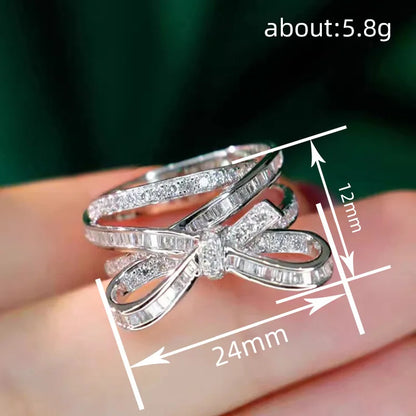 T0907 Diamond Ring White Gold Natural Baguette Cut G Color Women's Engagement Ring