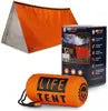 2-Person Waterproof Relief Tube Tent Waterproof Emergency Rescue Survival Shelter Inflatable Tent for Emergency Situation