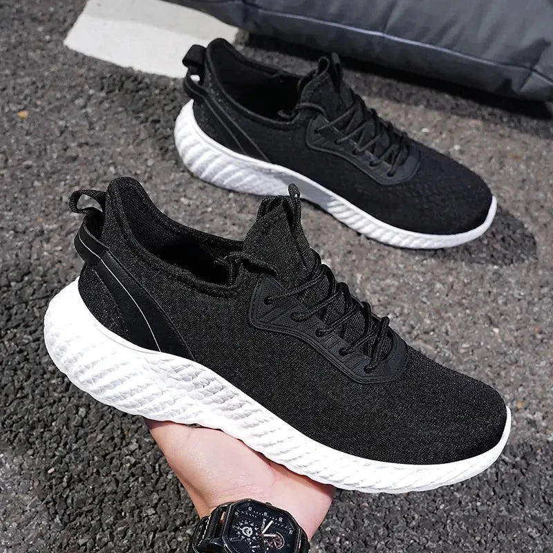 New Fashionable Sports High Quality Sports Safety  Shoes Lightweight Breathability Men Running Shoes