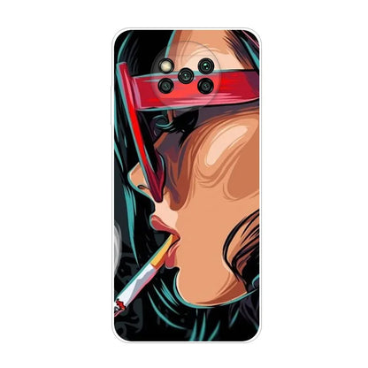 Phone Case For Poco X3 Pro Cover TPU Coque Cool Slim Clear Covers for Xiaomi Poco X3 NFC Case PocX3 X 3 Silicon Funda Cartoon