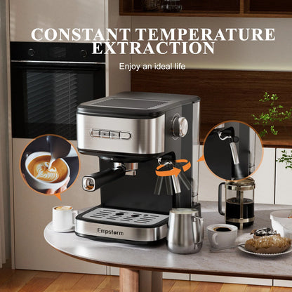 For 01E Electric Espresso Maker Coffee Machine 3-in-1 Household Use for Halloween and Christmas Gifts