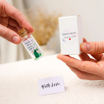 UD2 Romantic Valentine's Day Gift for Him & Her Anniversary Present with Message 'I Love You' for Boyfriend & Girlfriend