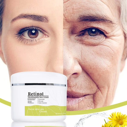 Anti-Aging Retinol  Anti Wrinkle Nicotinamide Whiten Face Cream Reduce Fine Lines Tighten and Whiten the Skin Facial Cream