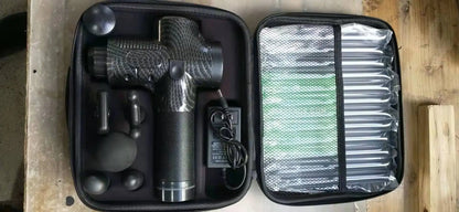 Hot Selling Body Deep Tissue Massage Gun 6 Head Attachments Quick Rechargeable