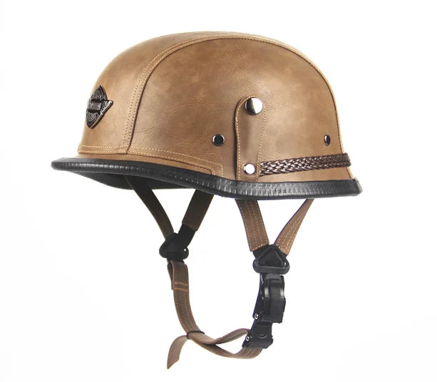 World War II German Style Motorcycle Helmet Capacetes Open Face Retro Motorcycle Helmet Cascos Para Moto