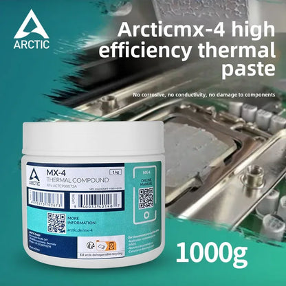 For Arctic Mx-4 Thermal Silicone Grease Desktop Notebook CPU Graphics Card Cooling Paste Copper Computer Case Ball Bearing Bea