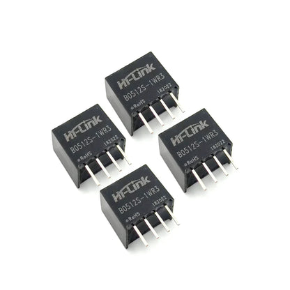 Hi-Link UL Certified DC DC Converter New Mini 1w 5v to 12v 84ma Single Output Isolated Switching Power Supply Module B0512S-1WR3