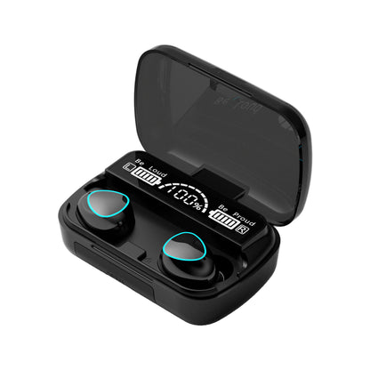 Hot Selling M10 Earphone Wireless Headset HiFi Sound Comfortable Wearing Earbuds Sports Gaming BT Headphone with Power Bank