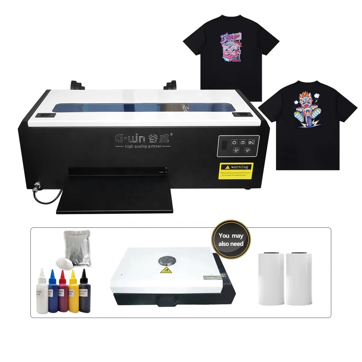 G200 Mini DTF Printer Ep L805 A4 Size DTF Printer Sublimation Pigment Ink Multicolor Automatic Digital Printer New Condition