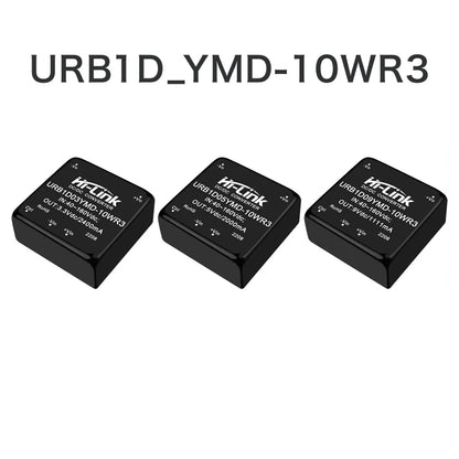 Official 10W DC-AC URB1D12YMD-10WR3 CCTV Step Supply Module 110V(40-160Vdc) 15V 666mA Isolated Switch Converter Single Output
