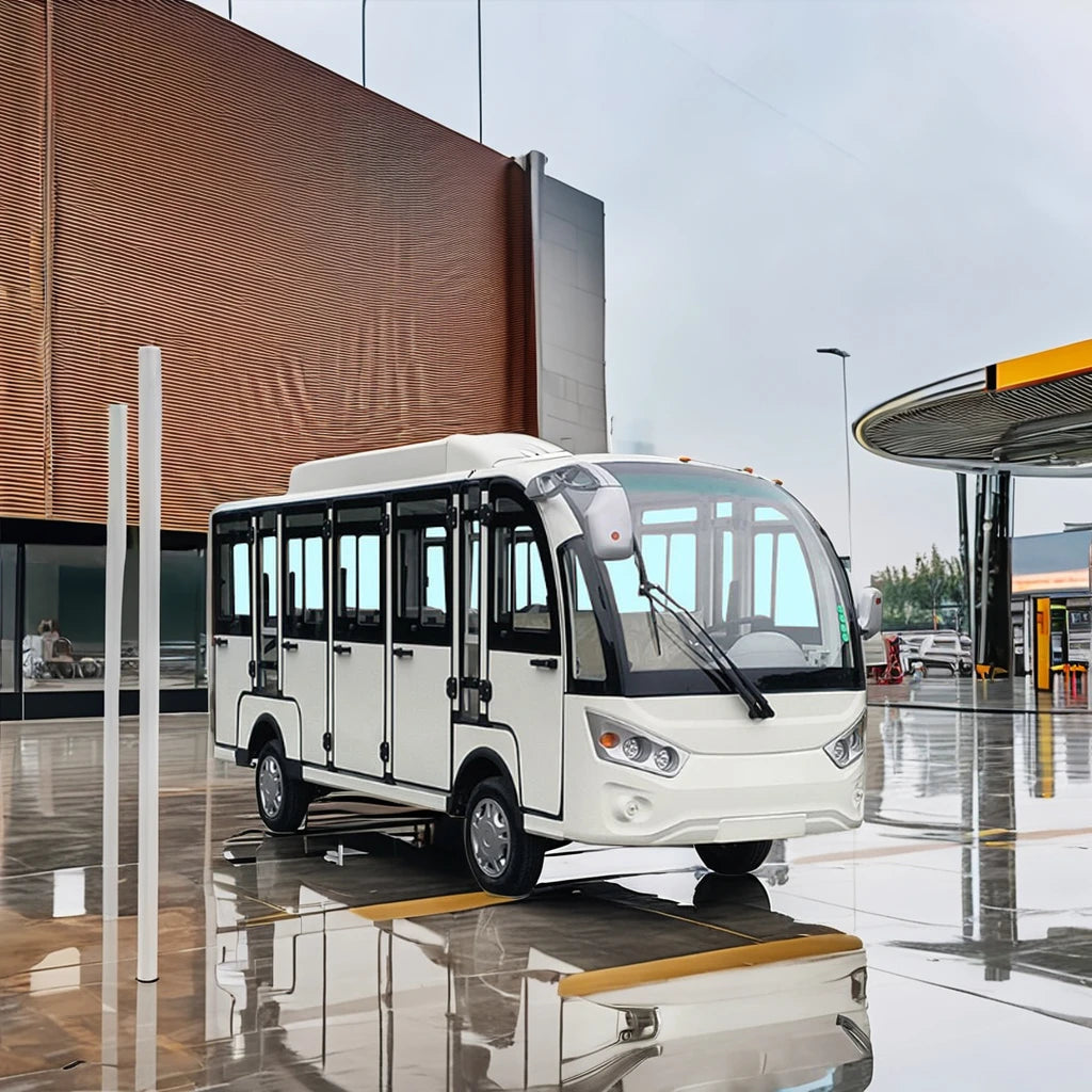 Hot Sell 11 Seat Green Efficient Tourism Electric Tourist Sightseeing Car