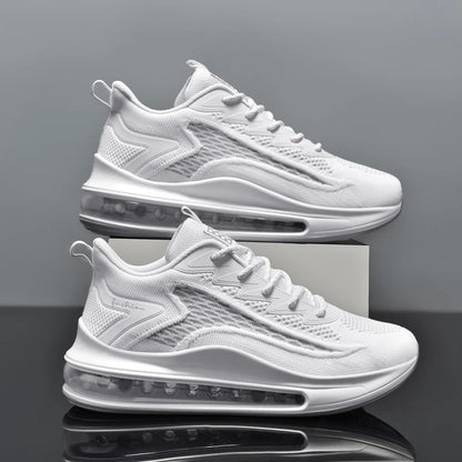 Wholesale Zapatos New Brand Big Size 48 Flying Woven Running Air Cushion Walking Shoes Breathable Custom Sneakers Shoes Men