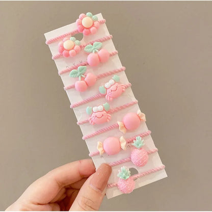 Baby Hair Loop Does Not Harm Hair Small Sweet Band High Elasticity Girls Rope Headband Children Hair Accessories