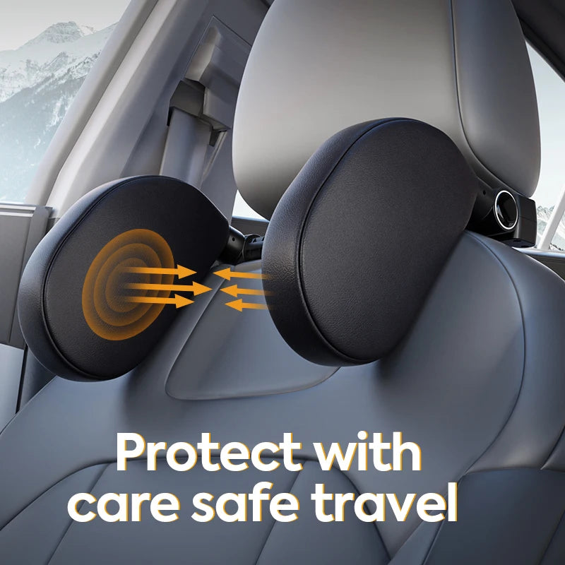 Adjustable Car Headrest Pillow for Car Travel Sleeping Ship From Poland Fast Delivery to Europe