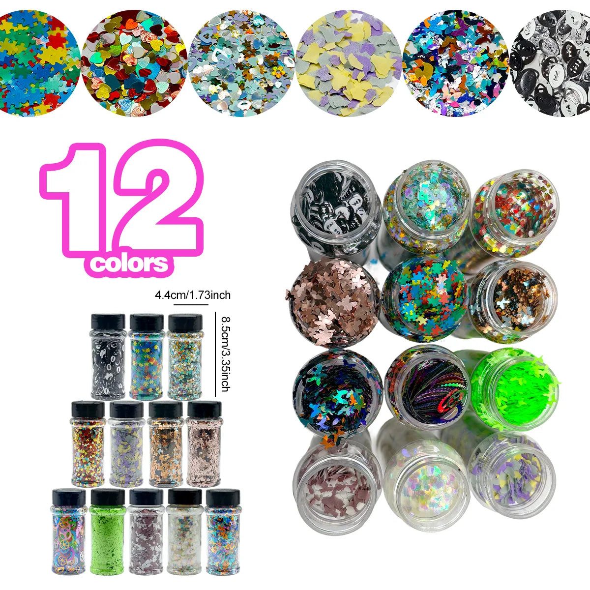 US Warehouses Polymer Clay Slices Watermelon Strawberry Lemon Sprinkle DIY Slime Mix Soft Pottery Nail Art Decoration DIY Craft
