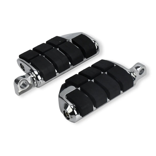 Universal Motorcycle Male Mount Foot Pegs 1.25" 32mm Footrest for Harley Sportster Touring Softail Dyna Suzuki by PDG ibma