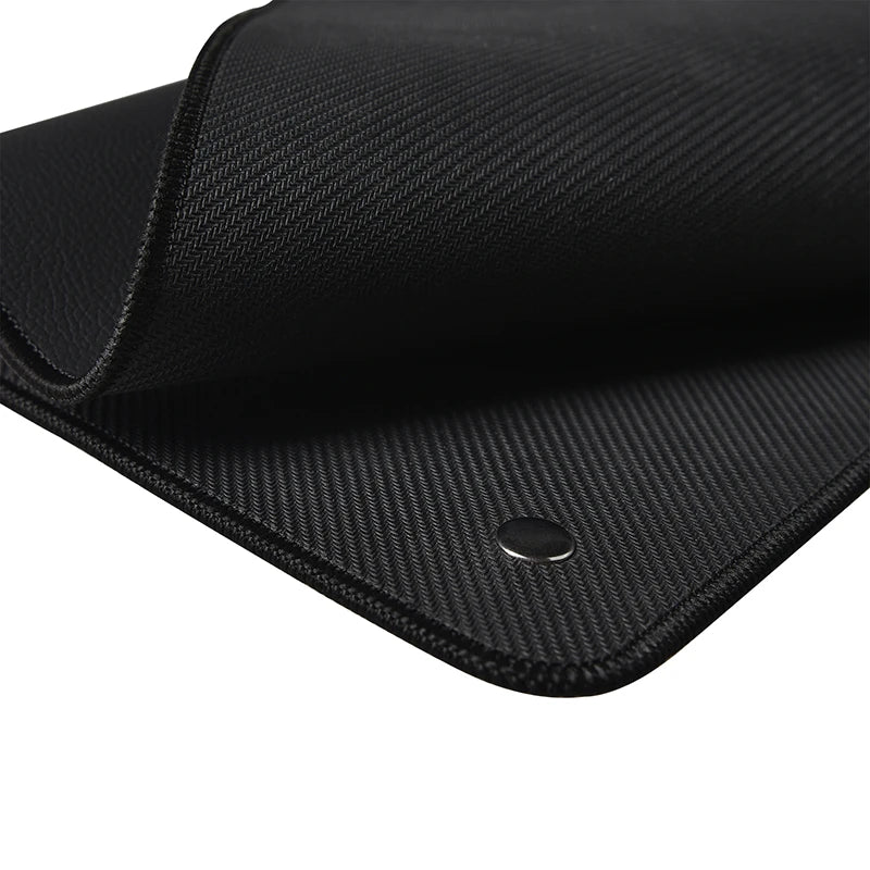 Eco-friendly 15FT Anti-Slip Grounding Mat Conductive Keyboard with Straight Cord Edge Earthing Leather Rubber Mat Safety Product