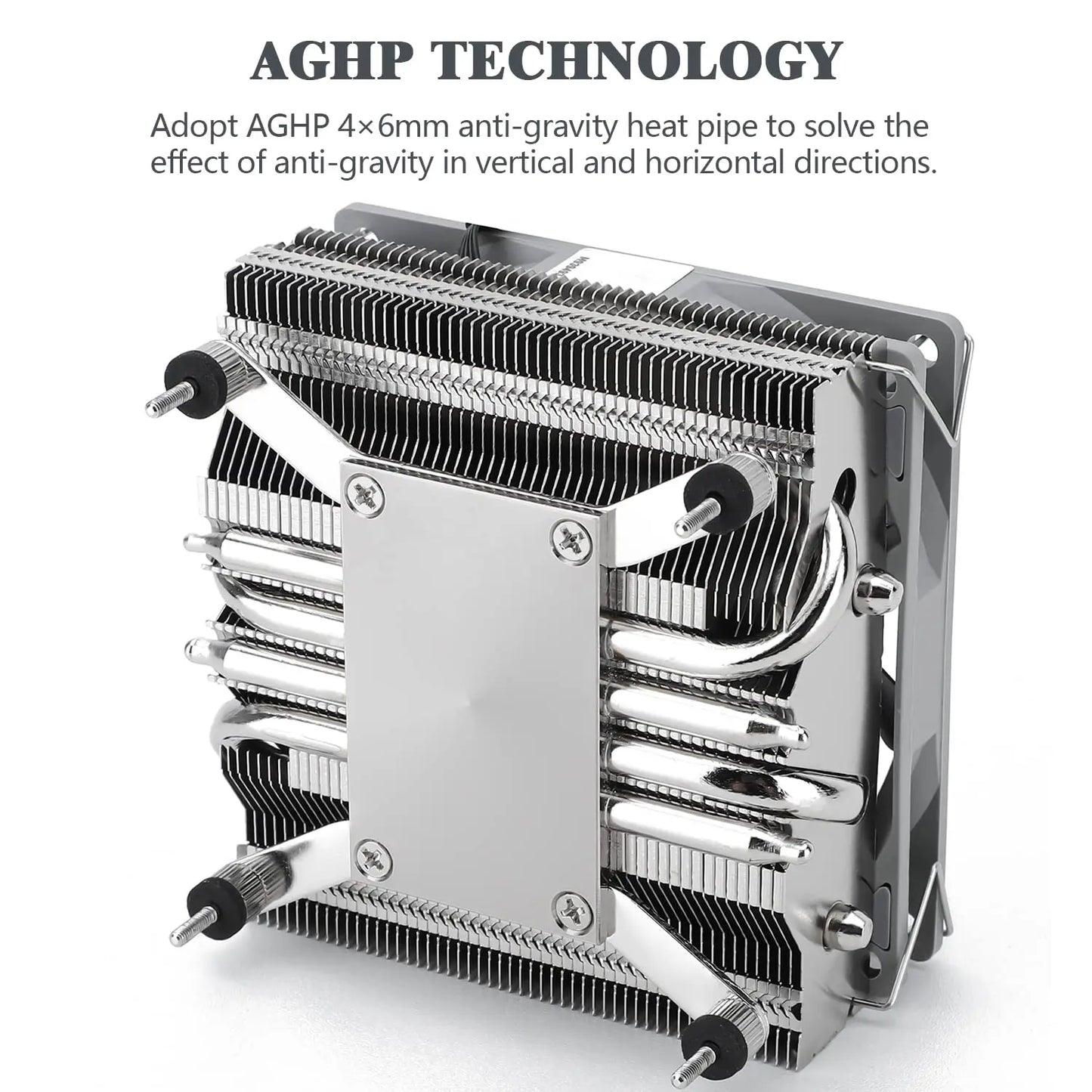 For Thermalright AXP90 X47 Low Profile CPU Cooler for Computer Case 92mm TL-9015 Slim PWM Fan 47mm Height Effective CPU Cooling