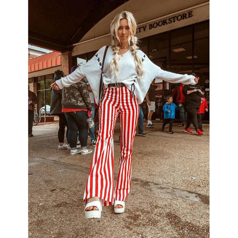 2023 Brown Leopard Y2K Joggers Women High Waist Flare Pants Double Layer Mesh Girl Aesthetic Tie Dye Trousers Female Sweatpants