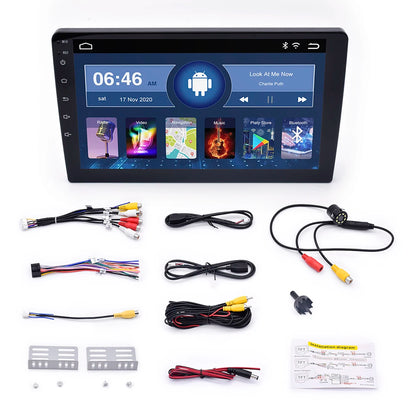 Vehicles  Accessories 7/9/10 Inch  Android Car Screen Multimedia Audio System Player Touch Screen Carplay Car Radio