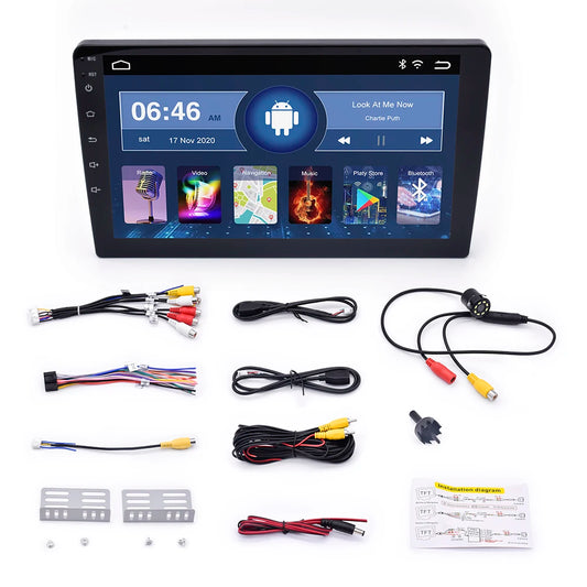 Vehicles  Accessories 7/9/10 Inch  Android Car Screen Multimedia Audio System Player Touch Screen Carplay Car Radio