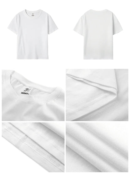 USA Stock High Quality 160g 100% Cotton Factory Price Manufacturer Custom Logo Printing T-Shirt Plain Unisex Women Men Tshirt