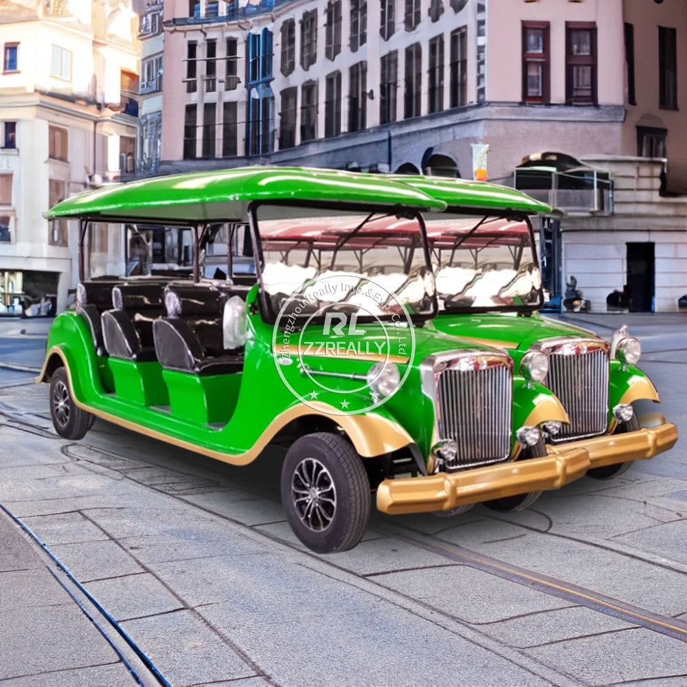 2025 Best Selling Items Sightseeing Car Electric Shuttle Bus Sightseeing Bus & Car