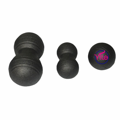 Eco Friendly High Density Lightweight Epp Foam Yoga Custom Massage Peanut Ball Double with logo