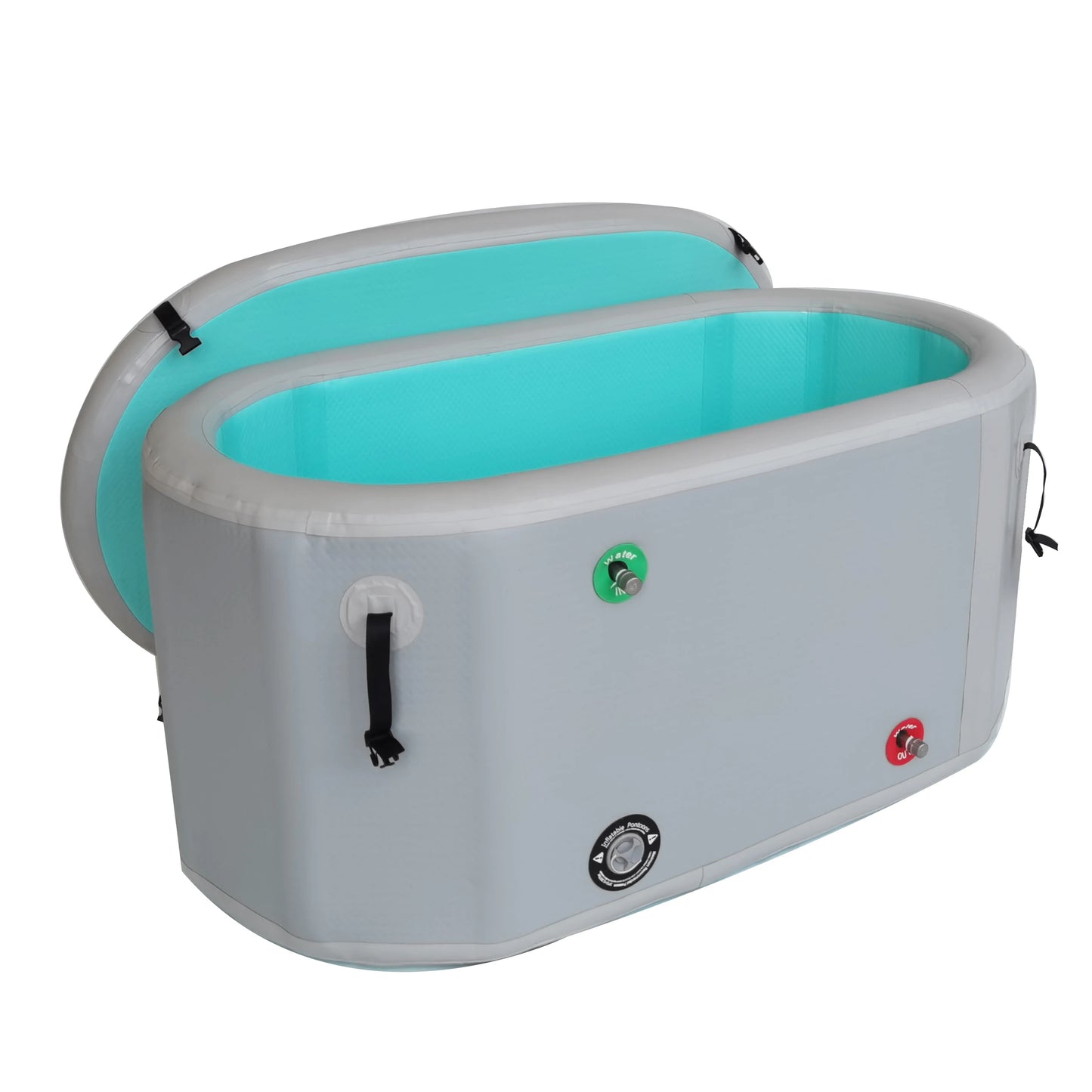 New Design Commercial Ice Bath Pod Inflatable Boiling Recovery Pod Pool Cold Plunges Tub for Chiller One Recovery Barrel