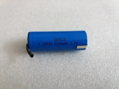New 18500 2000mAh 3.7 V rechargeable battery Recarregavel lithium ion battery for LED flashlight