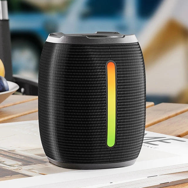 New Arrival Smart Led Wireless Charger  Blue Tooth Speaker With Desktop Colorful Led Smart Speakers