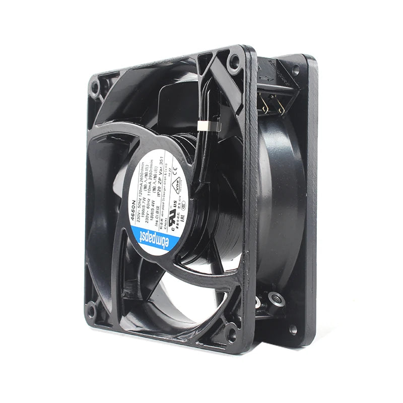 Ebmpapst 4650N 12038 230V 19w Axial Flow Fans High Temperature Resistant Cooling Fan for Industrial Equipment Cooling