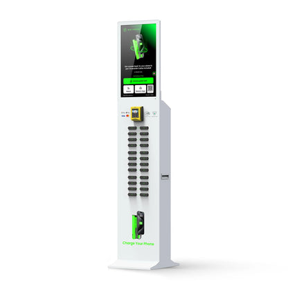 24slots 23.8-Inch Portable Power Station High Capacity Ultra Slim Mobile Phone Power Bank 160W Charging Station LED Features