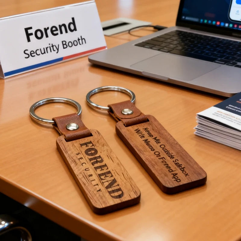Stock 10pcs Wooden Blank Keychain for Engraving Painting Keychains With Leather Strap Keychain for Key Tag Luggage Tag Gift