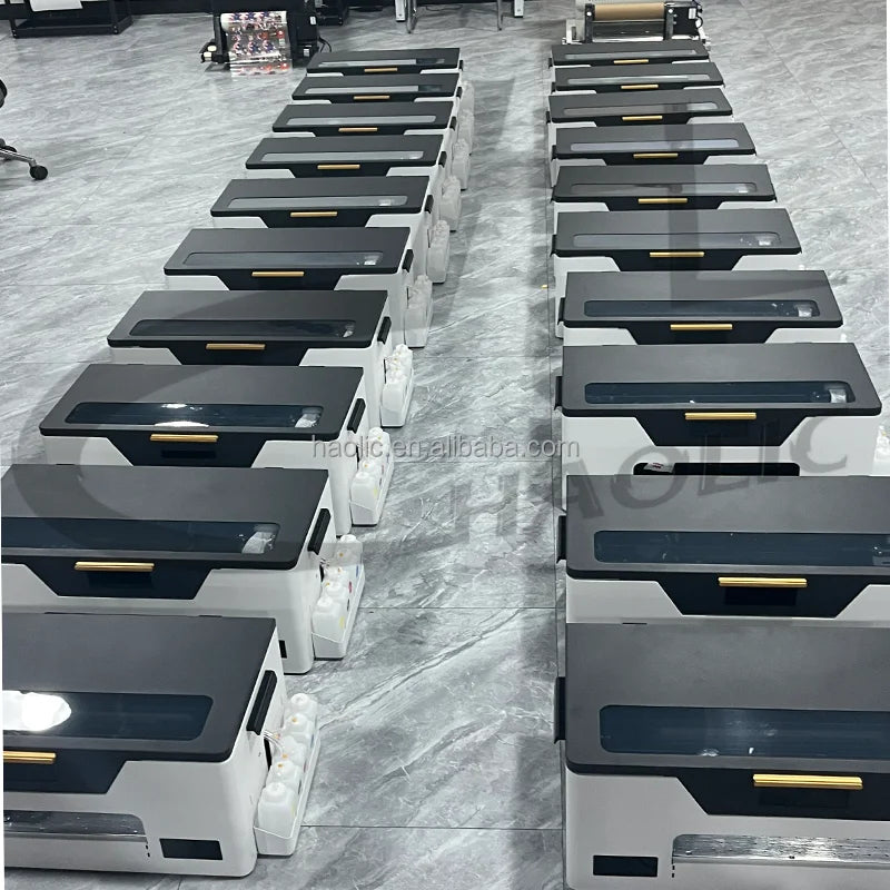 Haolic DTF Printer 13inch Imprimante Automatic T Shirt DTF Printer XP600 Desktop With Shaker and Dryer DTF Printer Machine