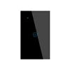 LangYeao US WiFi Smart Wall Light Switch 1/2/3/4 Gang Touch Panel with Neutral Wire Compatible with for Tuya App & Smart Life