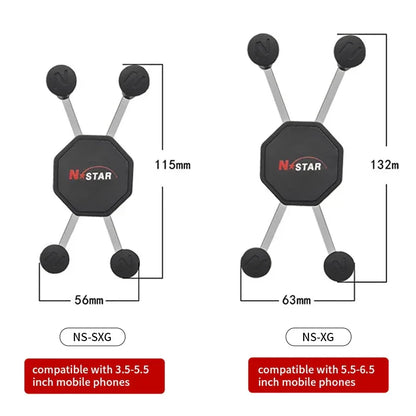 Grip U Bolt Base Ball Mounts Motorcycle Bike Stand Holder Phone Moto Aluminum Flexible Waterproof Bicycle Phone Holder for Ram