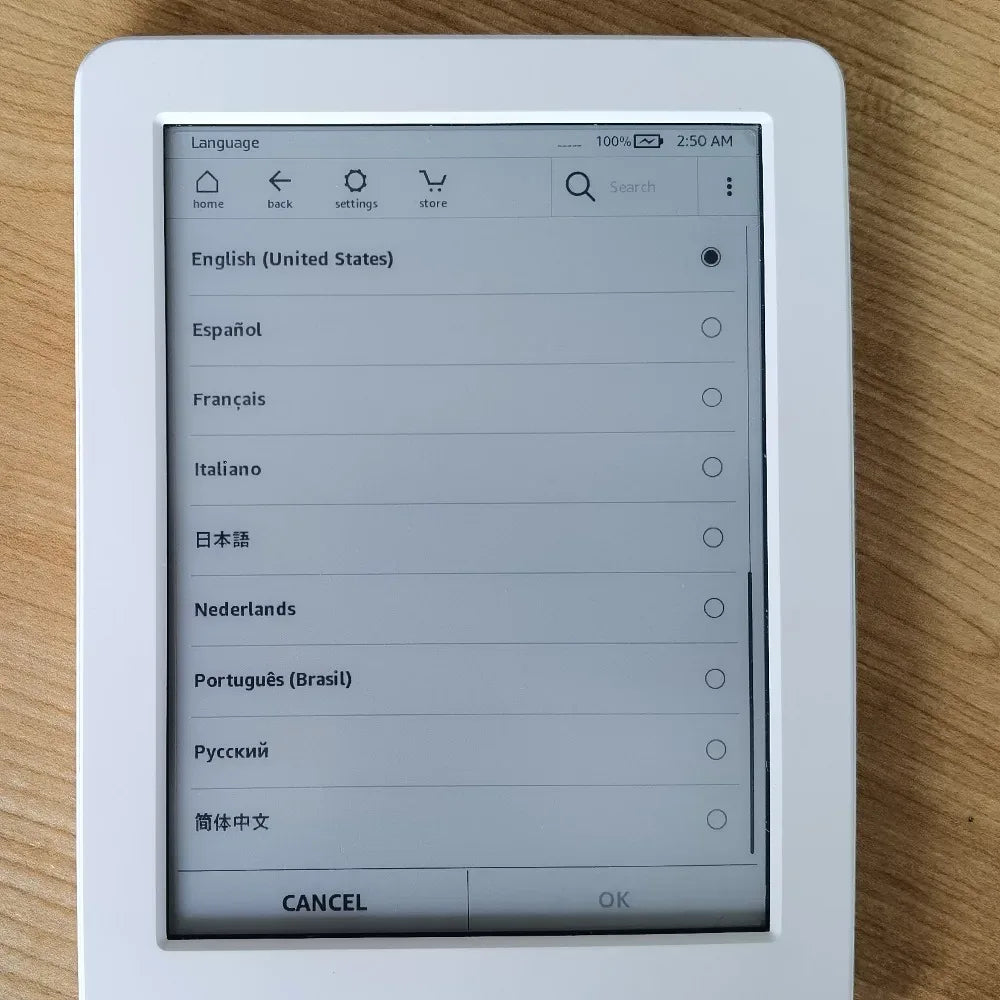 Original Kindle 6th 8th Used  Ebook E Book Eink E-ink Reader Touch Wifi Ereader No Light Better Than Kobo E-readered