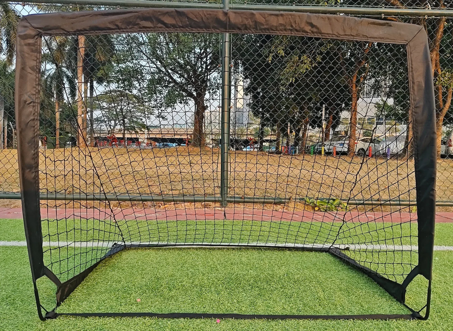 Ready to Ship Portable 4*3 FT Foldable Soccer Goal Net Mini Pop-up Training Goal for Kids and Youth Sports