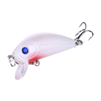 Hengjia 3d Eyes Hard Body 5cm Small Minnow Flying Fishing Lure