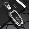 Zinc Alloy Leather Car Smart Key Case Bag High Quality Fit for Ford 2017/2018/2019/2020 F150/Explorer/MustangF55 Key Shell