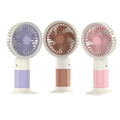 Summer Sale Portable Mini Fan Usb Rechargeable Mini Ventilador Air Cooler Hand Held  Small Handheld Mini Ventilateur