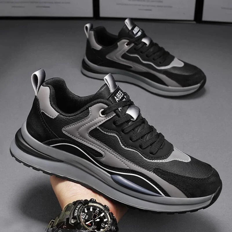 Y Men's Shoes Soft Breathable Trendy Thick Sole Running Walking Style Casual Sneakers Shoes for Men