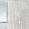 Factory Price Shower Curtain Liner 180x200CM Lightweight Clear Waterproof Curtain Rooms PEVA Bathroom Plastic Shower Curtains